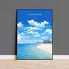 Clearwater Travel Print, Travel Poster of Clearwater, Clearwater Gift,Florida Art Gift,USA Wall Art Print NQ Media Designs