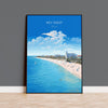 Key West Print, Travel Poster of Key West , Key West Gift, Florida Art Gift, Beach USA Wall Art Print NQ Media Designs