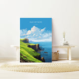 Isle of Skye Poster Wall Art, Travel Print of Isle of Skye, Scotland Art Gift, Isle of Skye Gift, UK, Travel Gift NQ Media Designs