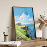 Isle of Skye Poster Wall Art, Travel Print of Isle of Skye, Scotland Art Gift, Isle of Skye Gift, UK, Travel Gift NQ Media Designs