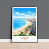 Cadiz Travel Print Wall Art, Travel Poster of Cadiz , Spain, CadizArt Gift, Spanish Coast Art NQ Media Designs