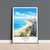 Cadiz Travel Print Wall Art, Travel Poster of Cadiz , Spain, CadizArt Gift, Spanish Coast Art