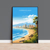 Torremolinos Travel Print Wall Art, Travel Poster of Torremolinos, Spain, TorremolinosArt Gift, Costa Del Sol Art NQ Media Designs