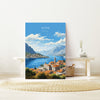 Kotor Travel Print Wall Art, Kotor Travel Print, Montenegro Art Gift, Europe Art, Kotor Gift, Wall Art Print