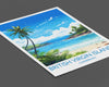 British Virgin Islands Travel Print, Travel Poster of British Virgin Islands , Caribbean, British Virgin IslandsGift, Wall Art Print
