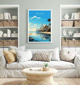Abu Dhabi Travel Print Wall Art, Travel Poster of Abu Dhabi , United Arab Emirates, Abu DhabiArt Gift, Wall Art Travel Gift NQ Media Designs