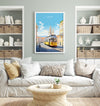 Lisbon Poster Wall Art, Travel Print of Lisbon,Lisbon Art Print, Portugal Wall Print, Lisbon Art Gift,Lisbon Tram Artwork