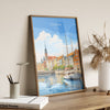 Gdansk Print Wall Art, Travel Poster of Gdansk, Gdansk Gift Art, Poland Wall Art, Travel Lovers Gift