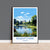 Regent's Park Travel Poster Wall Art, Travel Print of Regent's Park, London Poster, Regent's Park Gift, Regent's Park Art Lovers Gift