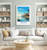 Abu Dhabi Travel Print Wall Art, Travel Poster of Abu Dhabi , United Arab Emirates, Abu DhabiArt Gift, Wall Art Travel Gift NQ Media Designs