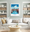 Kinsale Wall Art Poster, Travel Print of Kinsale, Ireland, Kinsale Art Gift, Travel Wall Decor Gift