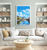 Cork Travel Poster Wall Art, Cork Travel Print, Ireland, Irish Art, Cork Art Lovers Gift, Wall Decor Print NQ Media Designs