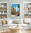 Covent Garden Travel Poster Wall Art, Travel Print of Covent Garden, London Poster, Covent Garden Gift, Covent Garden Art Lovers Gift