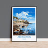 Aberaeron Travel Print Wall Art, Aberaeron Travel Poster, Wales, Welsh Art, Aberaeron Gift, Wall Art Print