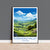 Rossendale Valley Travel Print Wall Art, Travel Poster of Rossendale Valley, Rossendale Art Gift, English Countryside Art Lovers Gift,