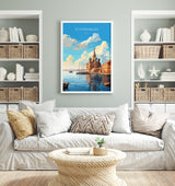 St Petersburg Travel Print, Travel Poster of St Petersburg, Russia, City of St Petersburg,Russia Art Gift,St Petersburg Wall Art Print NQ Media Designs