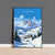 Val Gardena Wall Art Travel Print, Travel Poster of Val Gardena, Ski Poster Art Gift, Italy Dolomites Ski Art Travel Lovers Gift