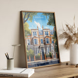 Mayfair Travel Poster Wall Art, Travel Print of Mayfair, London Poster, Mayfair Gift, Mayfair Art, London Art Lovers UK Travel Gift NQ Media Designs
