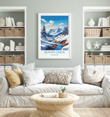 Beaver Creek Travel Poster Wall Art, Travel Print of Beaver Creek, Colorado, USA, Beaver Creek Art Lovers Gift NQ Media Designs