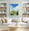 Cirencester Travel Poster Wall Art, Travel Print of Cirencester, Cirencester Art Gift, English Countryside Art Lovers Gift,
