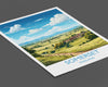Somerset Poster Wall Art, Travel Print of Somerset, England, Somerset Art Lovers Gift, England Wall Art Print