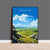 Bodmin Moor Travel Poster, Travel Print of Bodmin Moor, England, Cornwall Art Lovers Gift, Bodmin Moor Gift, Wall Art Print