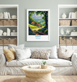 Kent Poster Wall Art, Travel Print of Kent , England, Kent Art Lovers Gift, England Wall Art Print NQ Media Designs