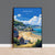 Barmouth Travel Print Wall Art, Barmouth Travel Poster, Wales, Welsh Art, Barmouth Gift, Wall Art Print