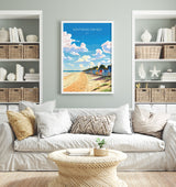 Southend on Sea Travel Poster Wall Art, Southend on Sea Travel Print, Essex, English Coastal Art, Southend Gift, Wall Art Print NQ Media Designs