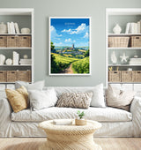 Bodmin Travel Poster, Travel Print of Bodmin, England, Cornwall Art Lovers Gift, Bodmin Gift, Wall Art Print NQ Media Designs