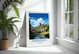 Bridgnorth Travel Print Wall Art, Travel Poster of Bridgnorth, England, Shropshire Art Lovers Gift, Bridgnorth Wall Decor NQ Media Designs
