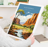 Alice Springs Poster, Travel Print of Alice Springs, Northern Territory, Alice Springs Art Lovers Gift, Australia Wall Art Gift NQ Media Designs