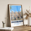 Earlsfield Travel Poster, Travel Print of Earlsfield, London Poster, Earlsfield Art Gift, London Art Lovers UK Travel Gift