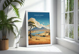 Maasai Mara Travel Print Wall Art, Travel Poster of Maasai Mara, Kenya Gift, Maasai MaraNational Reserve Africa Art Gift NQ Media Designs