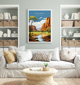 Alice Springs Poster, Travel Print of Alice Springs, Northern Territory, Alice Springs Art Lovers Gift, Australia Wall Art Gift NQ Media Designs