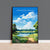 Wimbledon Common Travel Print, Travel Poster of Wimbledon Common, London Poster, Wimbledon Common Art Gift, London Art Lovers UK Travel Gift