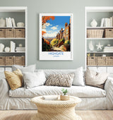 Highgate Travel Poster, Travel Print of Highgate , London Poster, Highgate Art Gift, London Art Lovers UK Travel Gift NQ Media Designs