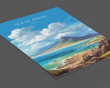 Isle of Arran Poster, Travel Print of Isle of Arran, Scotland Art Lovers Gift, UK Travel Gift NQ Media Designs