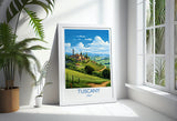 Tuscany Travel Print Wall Art, Travel Poster of Tuscany, Tuscany Art Lovers Gift,Italy Art Gift NQ Media Designs