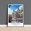 Maida Vale Travel Print, Travel Poster of Maida Vale, London Poster, Maida Vale Art Gift, London Art Lovers UK Travel Gift NQ Media Designs