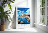 Torquay Print Wall Art, Travel Poster of Torquay, England, Devon Art Gift, Torquay Art Lovers Gift, England Wall Art Print NQ Media Designs