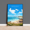 Isles of Scilly Travel Poster, Travel Print of Isles of Scilly, England, Cornwall Art, Isles of Scilly Art Lovers Gift, Wall Art Print