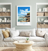 Porthcawl Travel Print Wall Art, Porthcawl Travel Poster, Wales, Welsh Art, Porthcawl Art lovers Gift, Wall Art Print NQ Media Designs