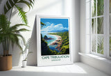 Cape Tribulation Travel Print, Travel Poster of Cape Tribulation, Queensland Art, Australia Art Lovers Gift, Cape Tribulation Wall Art NQ Media Designs