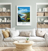 Cape Tribulation Travel Print, Travel Poster of Cape Tribulation, Queensland Art, Australia Art Lovers Gift, Cape Tribulation Wall Art NQ Media Designs