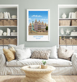 Antwerp Travel Print, Travel Poster of Antwerp , Belgium, Antwerp Art Lovers Gift, Belgium City Wall Art Print NQ Media Designs