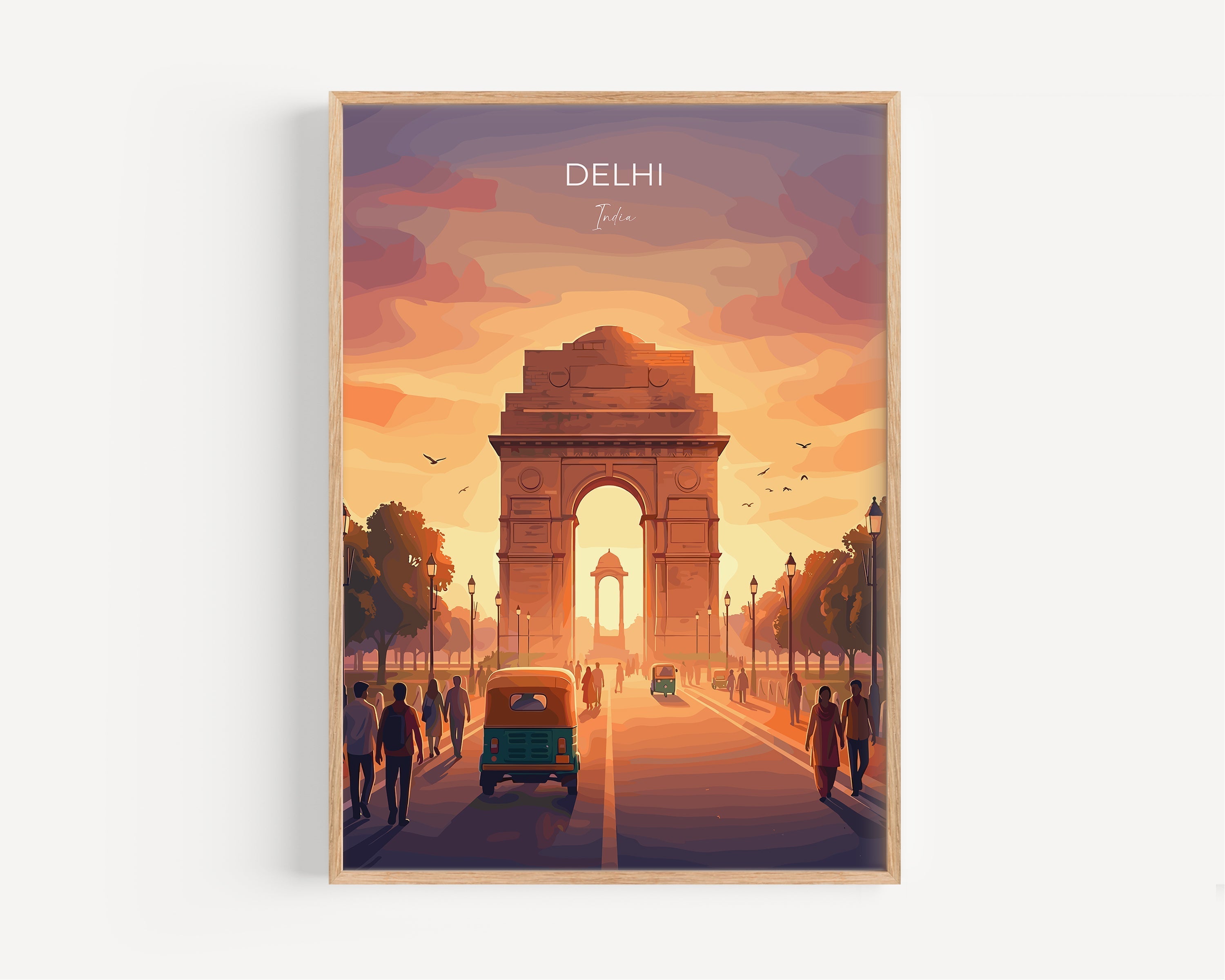 Top Visual Inspiration for Delhi India Travel Print & India Gate Wall Art