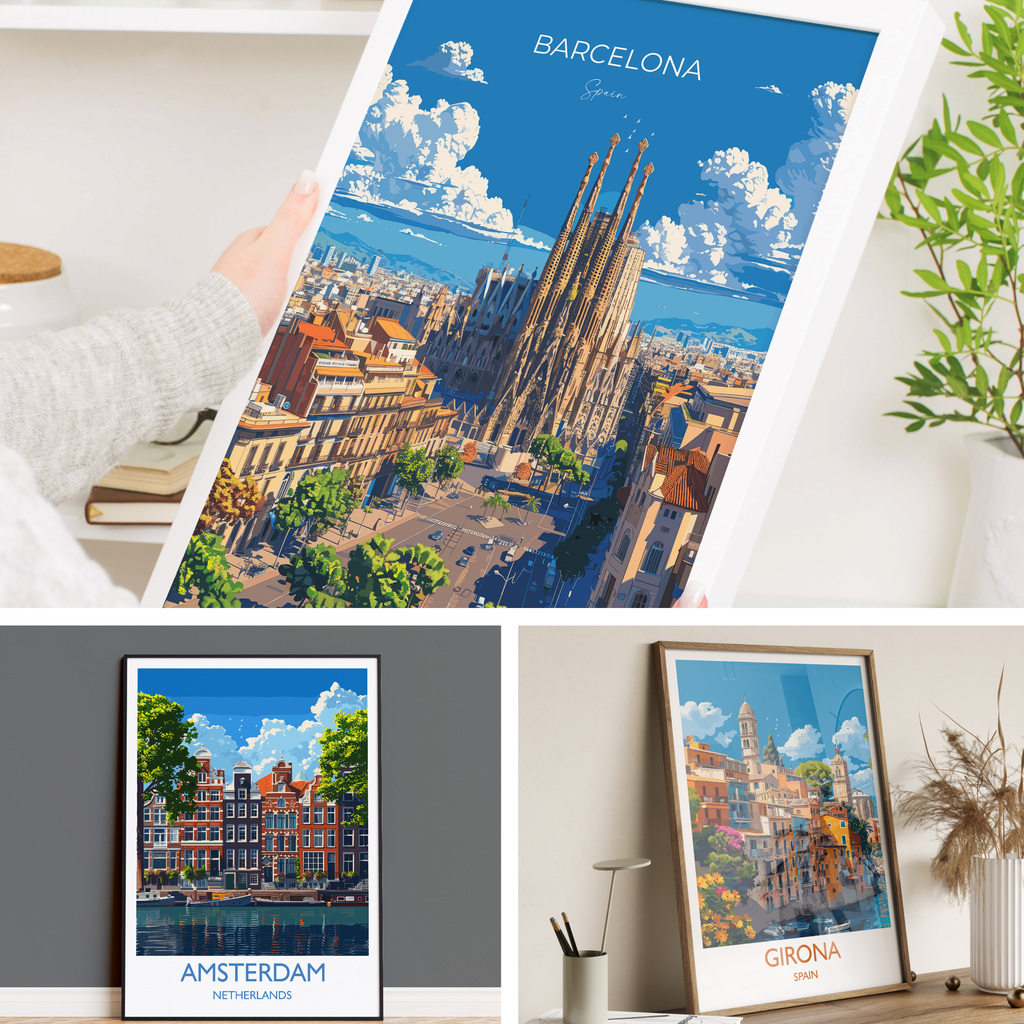 New European Destinations now available including Amsterdam, Barcelona and Girona
