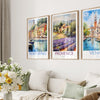 Wanderlust Unveiled: The Enchantment of Watercolor Travel Prints