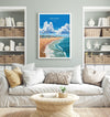 Skegness Travel Print Wall Art, Travel Poster of Skegness, England, Lincolnshire Seaside Art Lovers Gift, Travel Art Gift